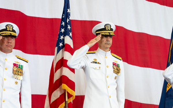 Commander, Navy Reserve Force Change of Command, Retirement Ceremony