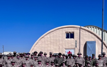 Navy Corpsmen Support Marines During Integrated Training Exercise at MCAGCC