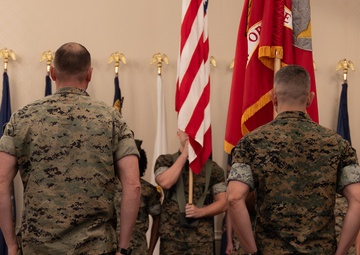 Marine Corps Cyberspace Operations Battalion Change of Command