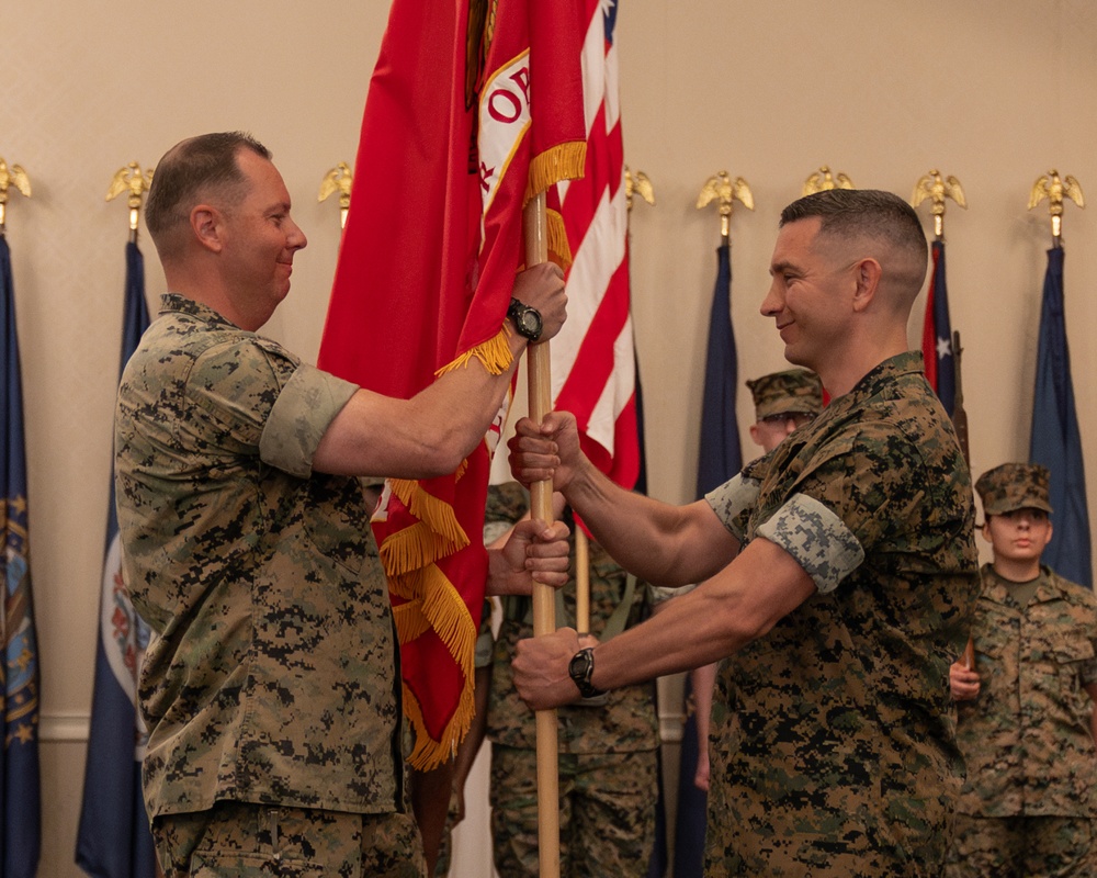 Marine Corps Cyberspace Operations Battalion Change of Command