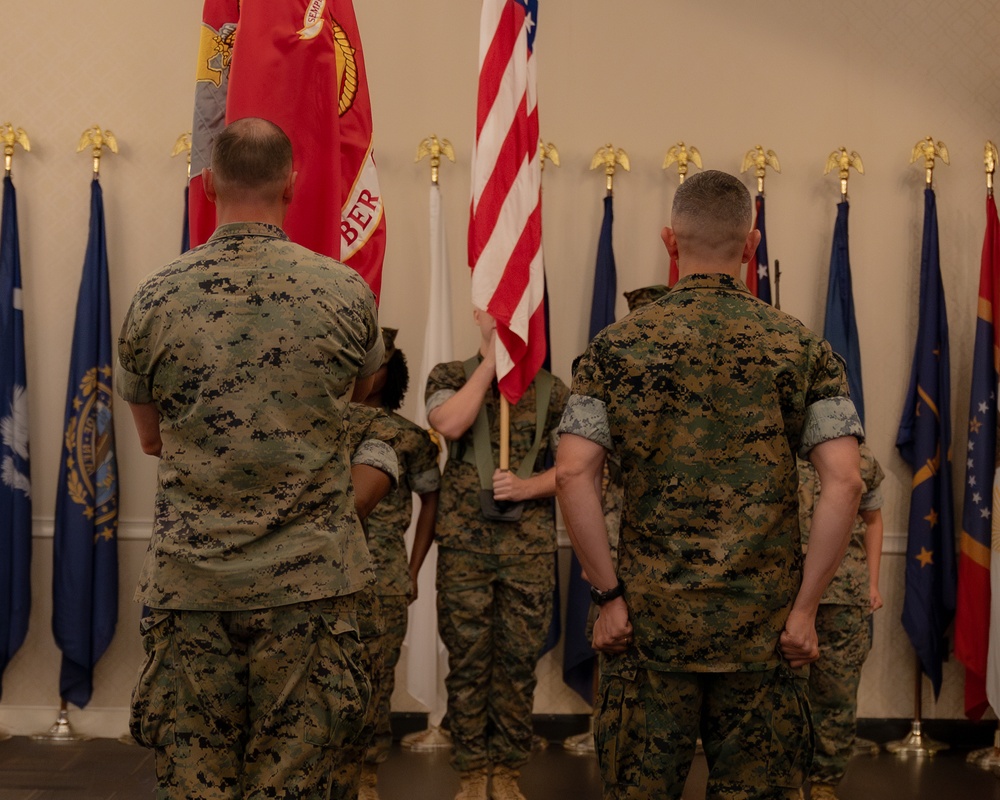 Marine Corps Cyberspace Operations Battalion Change of Command