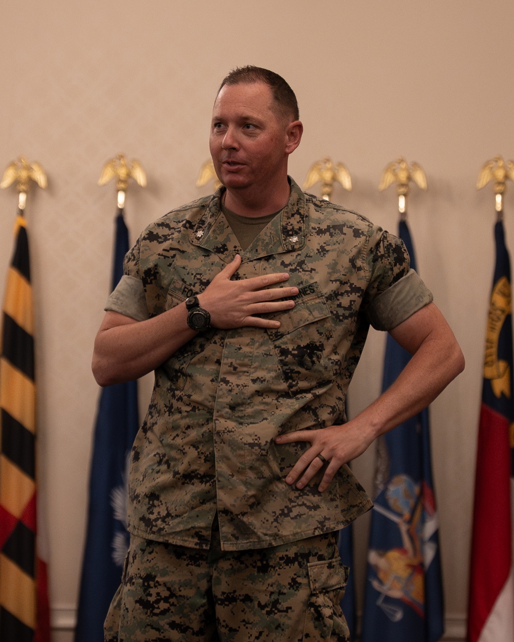 Marine Corps Cyberspace Operations Battalion Change of Command