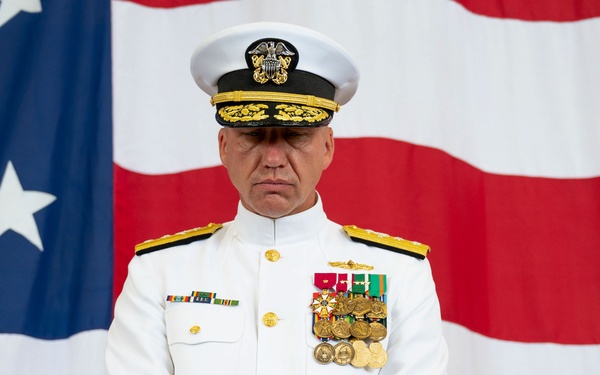 Commander, Navy Reserve Force Change of Command, Retirement Ceremony