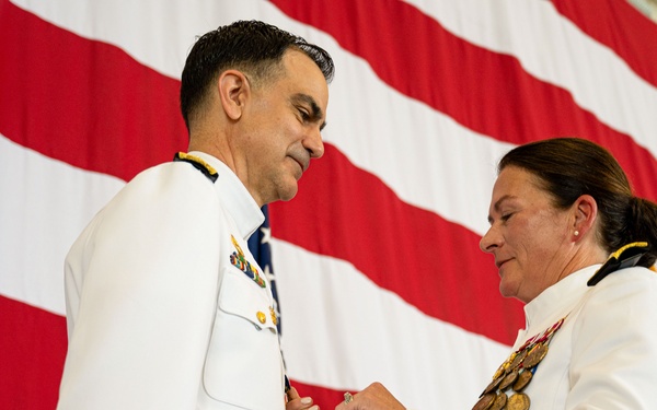 Commander, Navy Reserve Force Change of Command, Retirement Ceremony