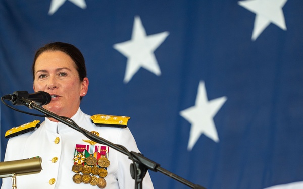 Commander, Navy Reserve Force Change of Command, Retirement Ceremony