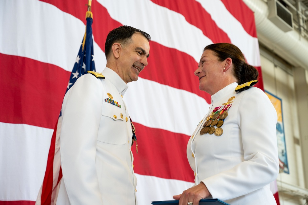 Commander, Navy Reserve Force Change of Command, Retirement Ceremony