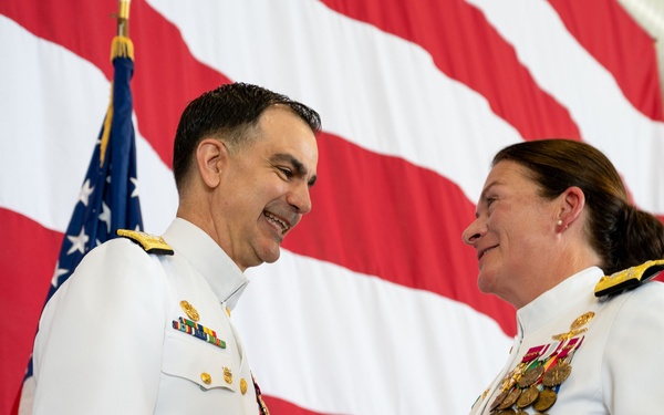 Commander, Navy Reserve Force Change of Command, Retirement Ceremony