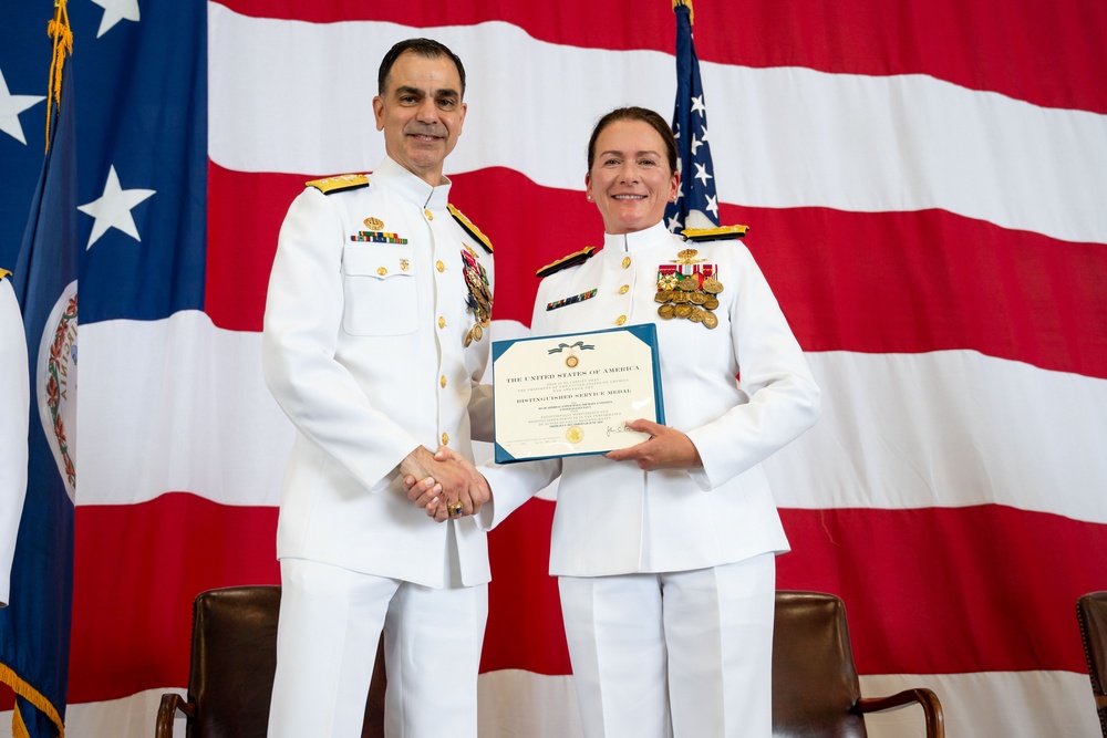 Commander, Navy Reserve Force Change of Command, Retirement Ceremony