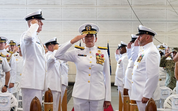 Commander, Navy Reserve Force Change of Command, Retirement Ceremony