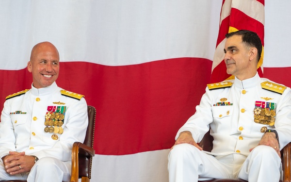 Commander, Navy Reserve Force Change of Command, Retirement Ceremony
