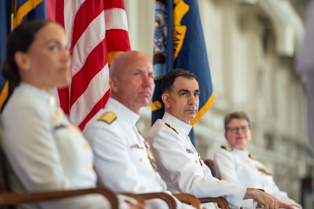 Commander, Navy Reserve Force Change of Command, Retirement Ceremony