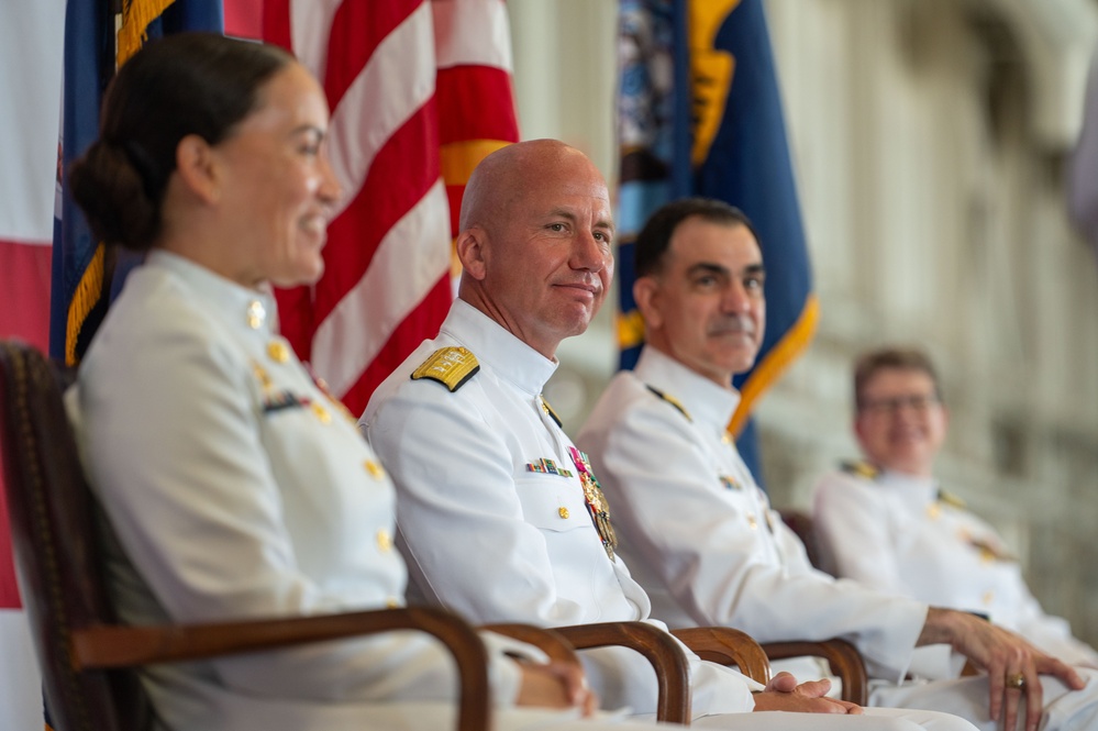 Commander, Navy Reserve Force Change of Command, Retirement Ceremony