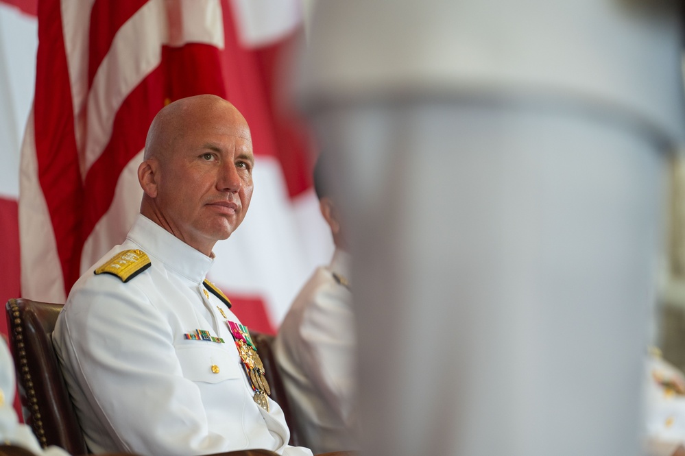Commander, Navy Reserve Force Change of Command, Retirement Ceremony