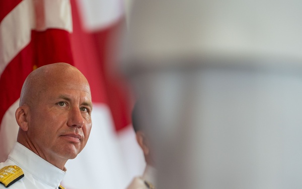 Commander, Navy Reserve Force Change of Command, Retirement Ceremony