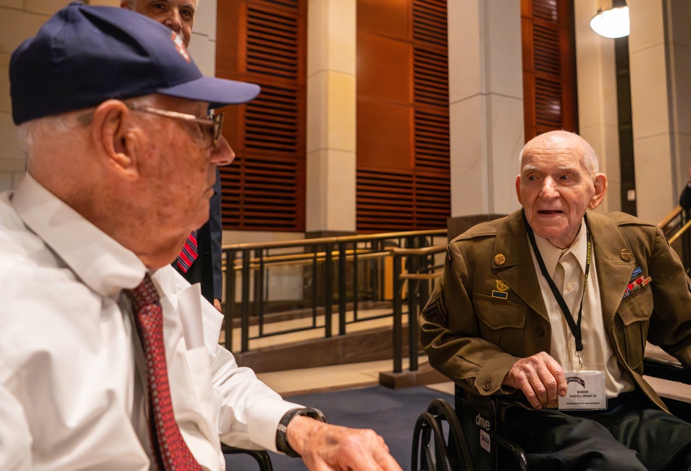 Congressional Gold Medals awarded to WWII Army Rangers