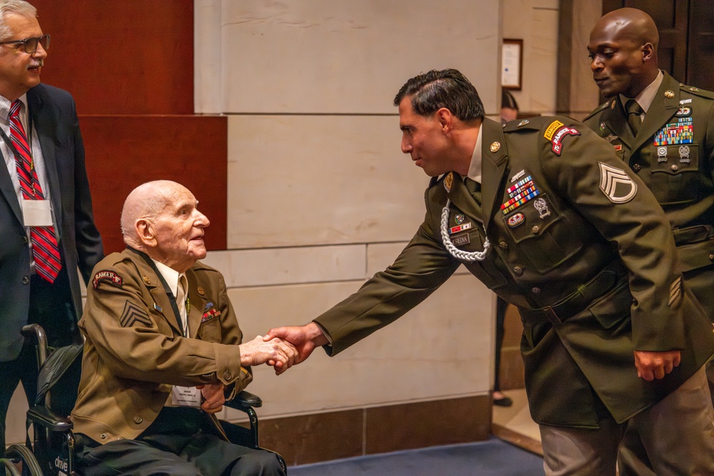 Congressional Gold Medals awarded to WWII Army Rangers
