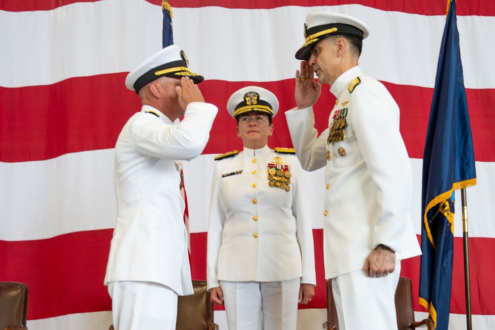 Commander, Navy Reserve Force Change of Command, Retirement Ceremony