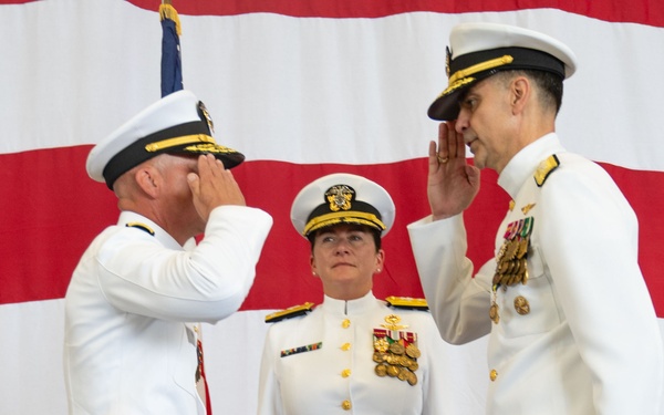 Commander, Navy Reserve Force Change of Command, Retirement Ceremony