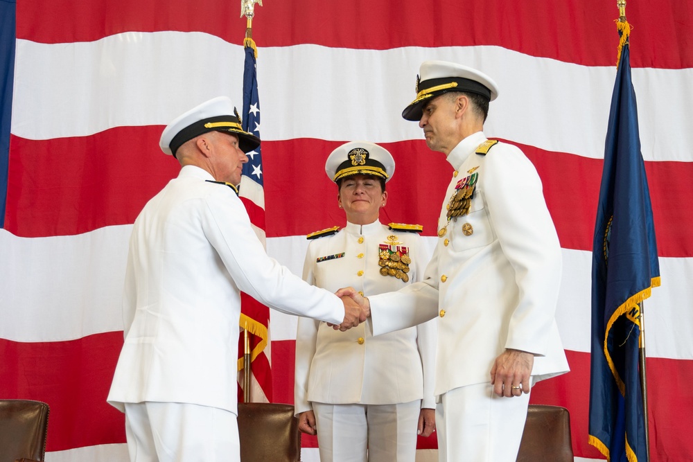 Commander, Navy Reserve Force Change of Command, Retirement Ceremony