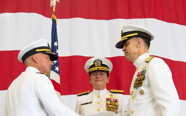 Commander, Navy Reserve Force Change of Command, Retirement Ceremony