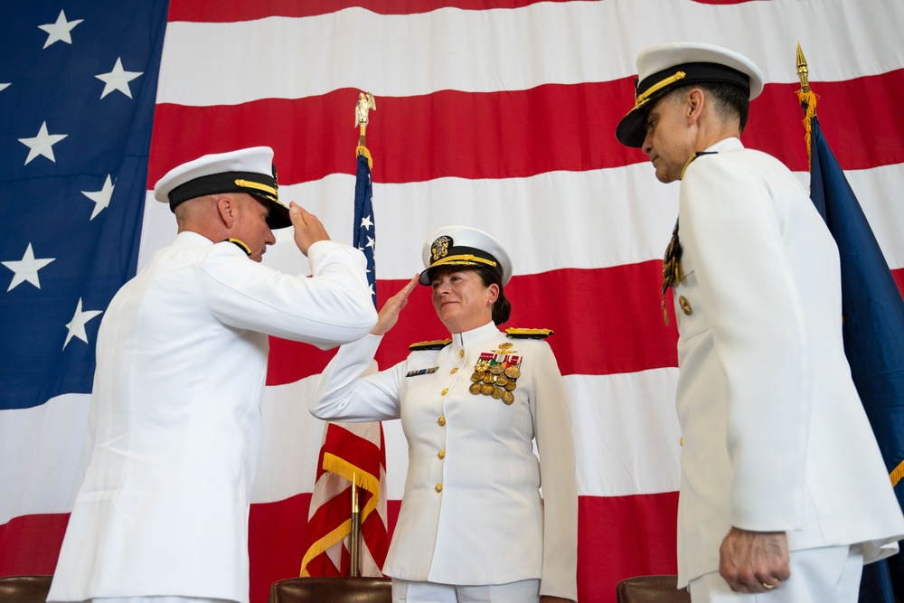 Commander, Navy Reserve Force Change of Command, Retirement Ceremony