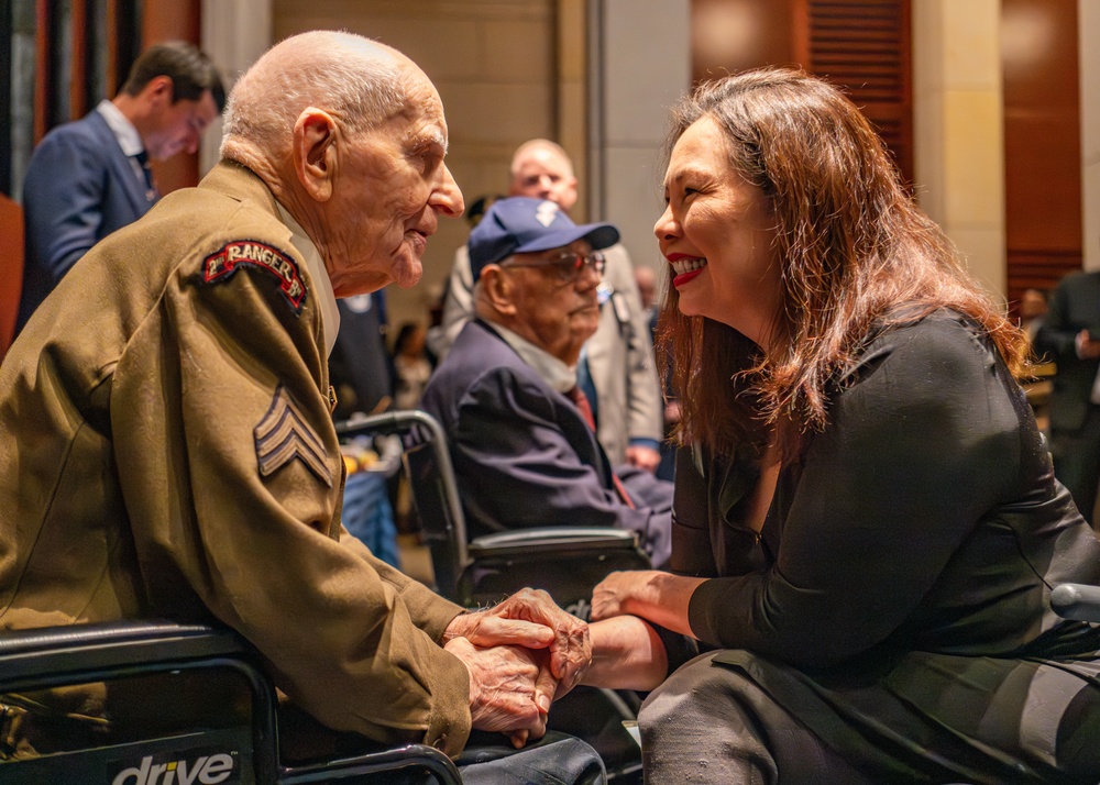 Congressional Gold Medals awarded to WWII Army Rangers