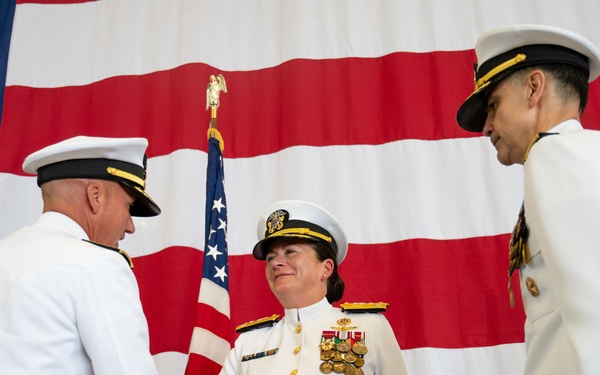 Commander, Navy Reserve Force Change of Command, Retirement Ceremony