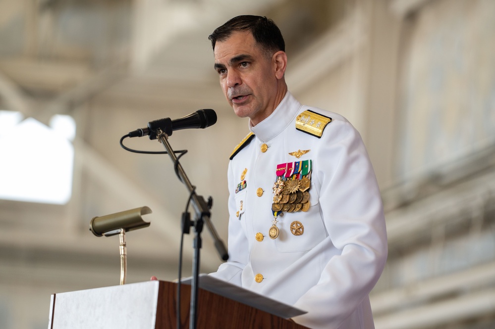 Commander, Navy Reserve Force Change of Command, Retirement Ceremony