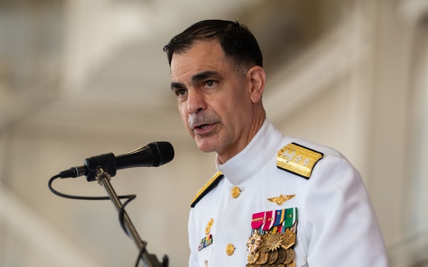 Commander, Navy Reserve Force Change of Command, Retirement Ceremony
