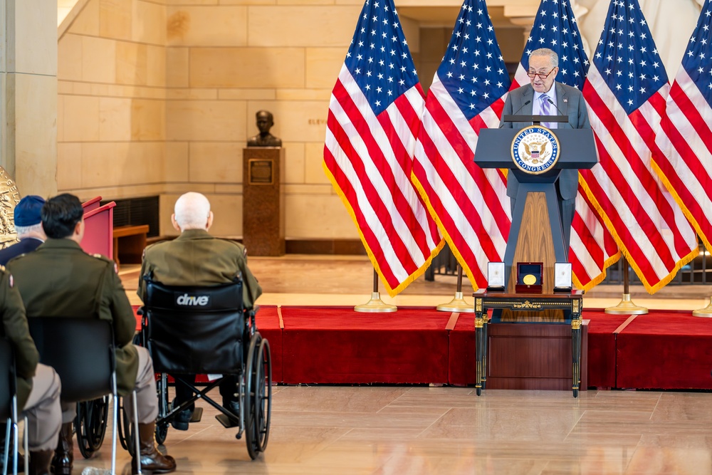 Congressional Gold Medals awarded to WWII Army Rangers