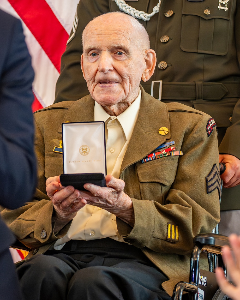 Congressional Gold Medals awarded to WWII Army Rangers