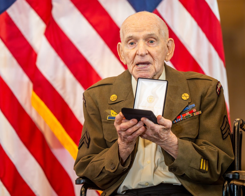 Congressional Gold Medals awarded to WWII Army Rangers