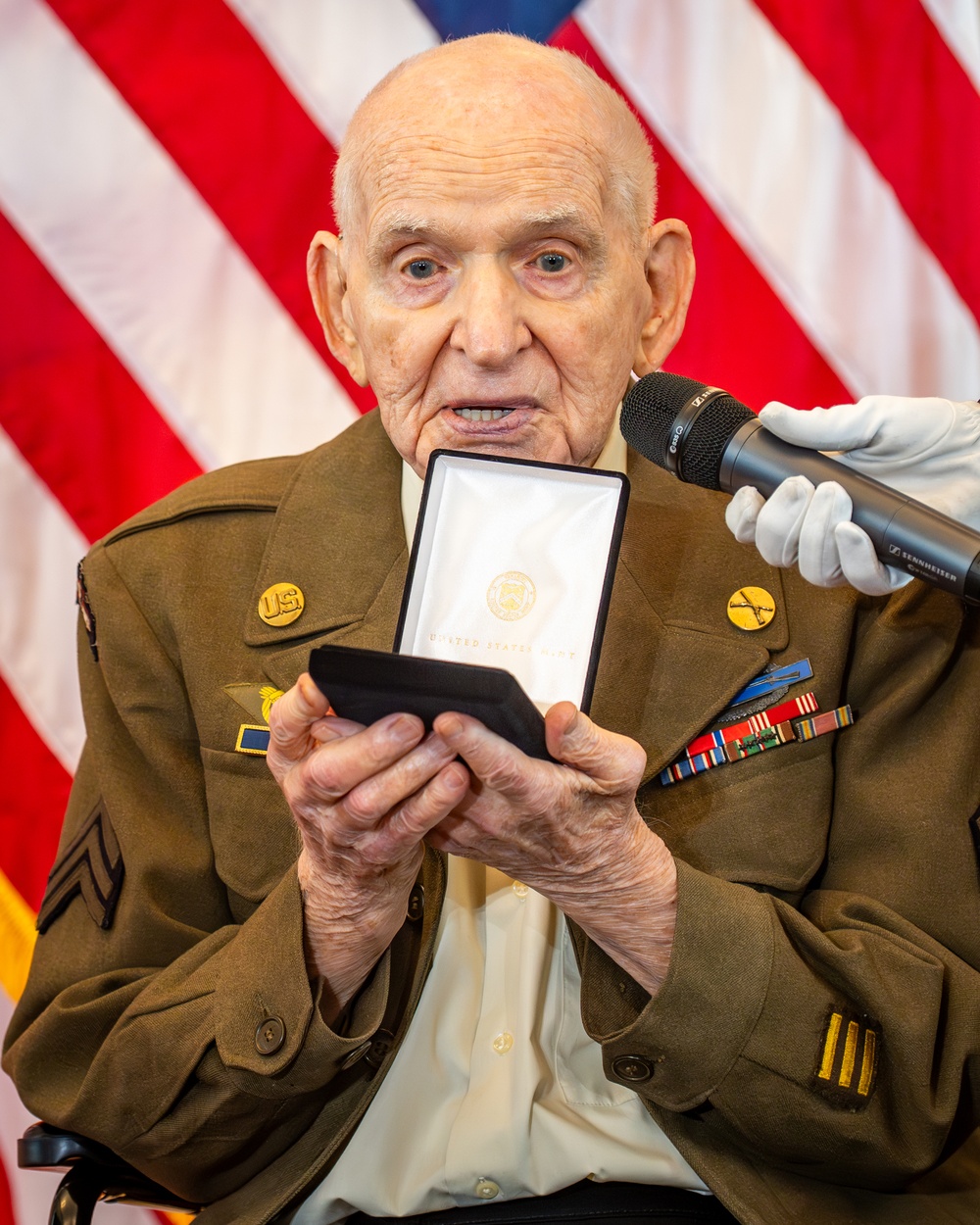 Congressional Gold Medals awarded to WWII Army Rangers