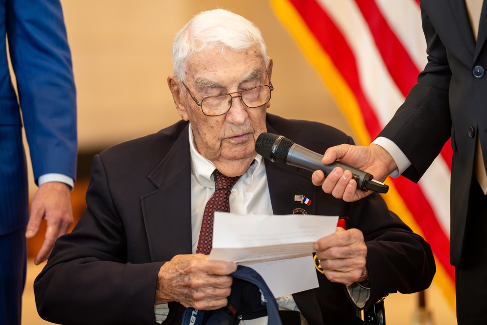 Congressional Gold Medals awarded to WWII Army Rangers