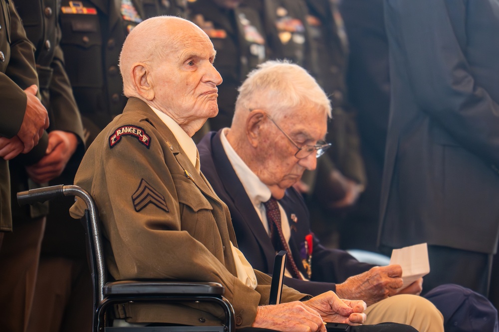 Congressional Gold Medals awarded to WWII Army Rangers