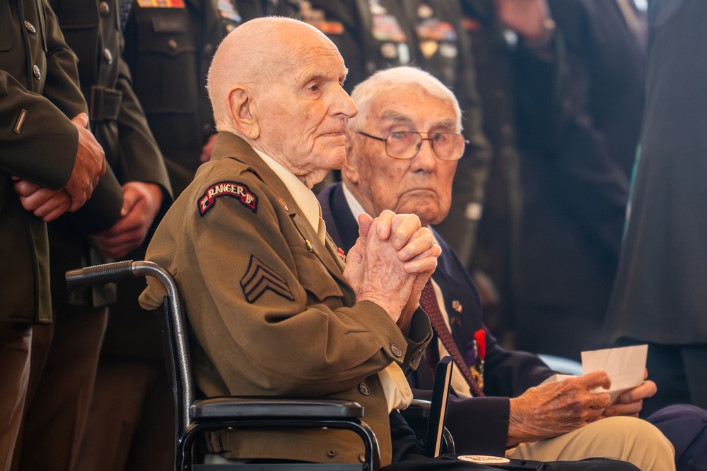 Congressional Gold Medals awarded to WWII Army Rangers