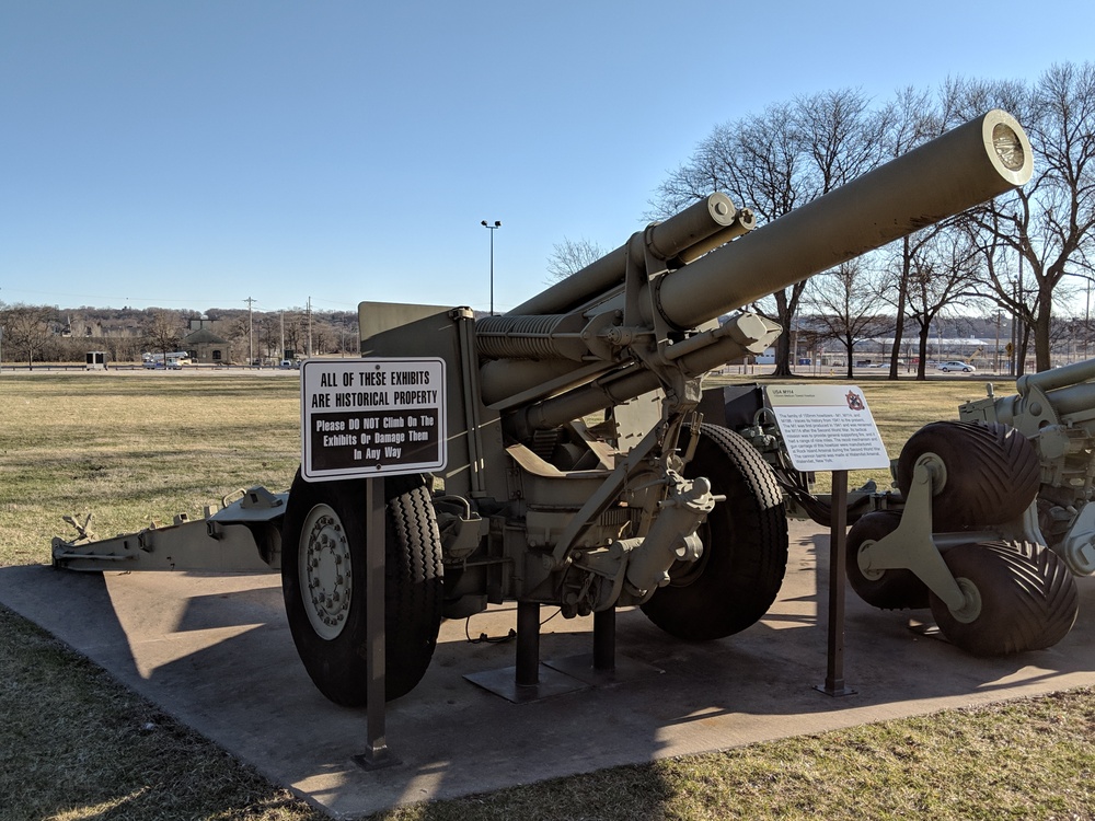 M114 at Memorial Field