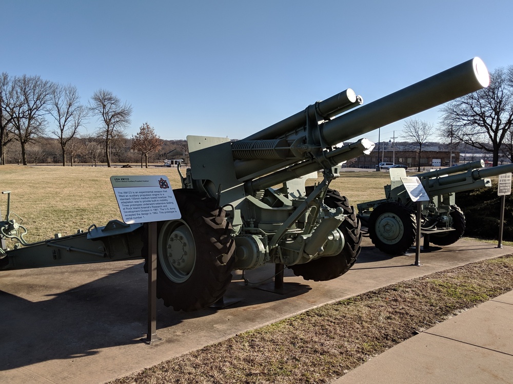 XM123 at Memorial Field