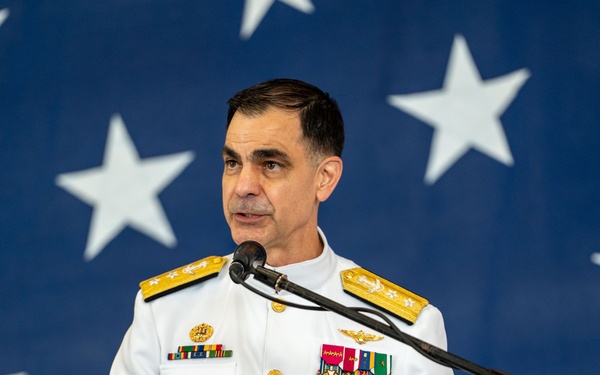 Commander, Navy Reserve Force Change of Command, Retirement Ceremony