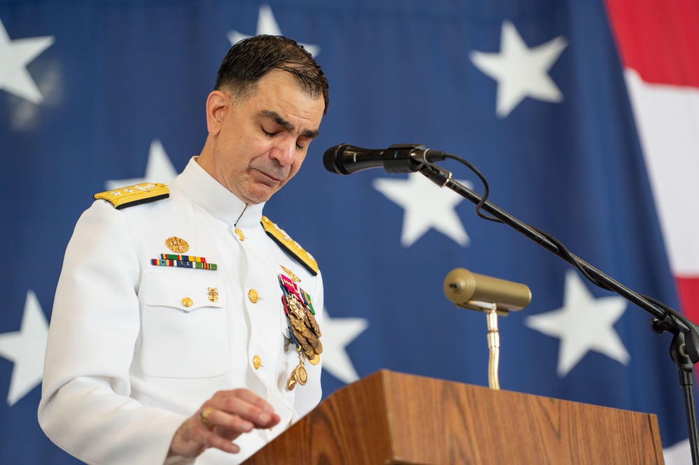 Commander, Navy Reserve Force Change of Command, Retirement Ceremony