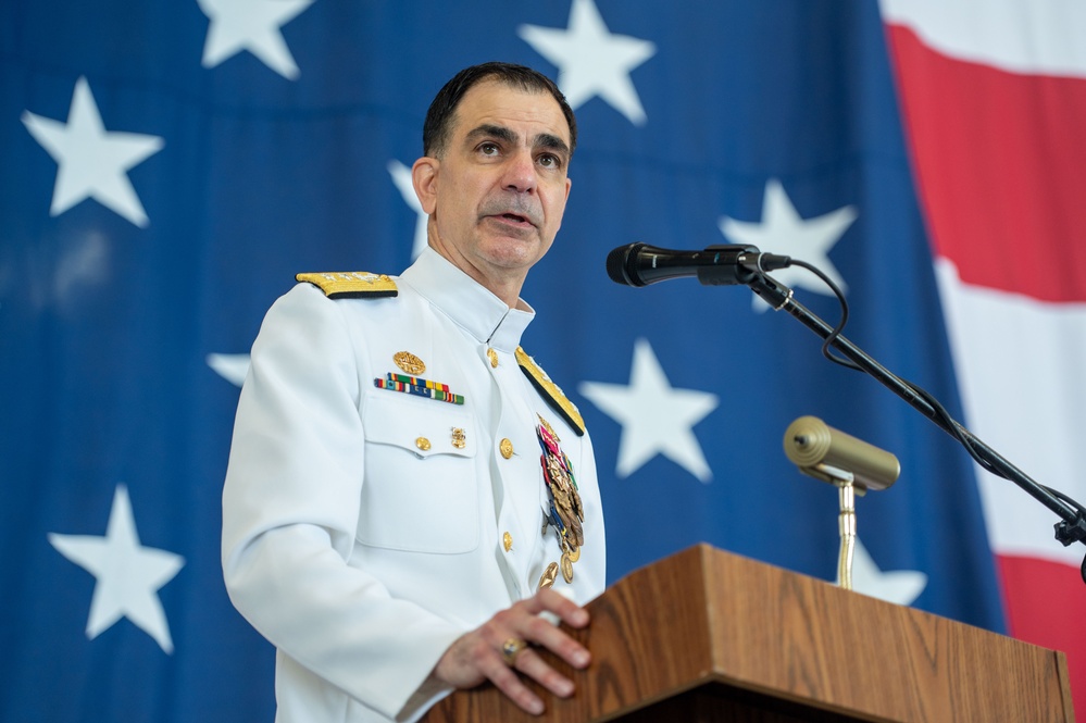 Commander, Navy Reserve Force Change of Command, Retirement Ceremony