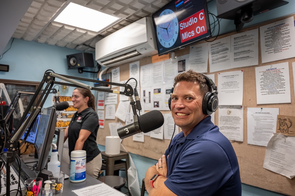 WRUW-FM Hosts Buffalo District DMMP Teammates Jen Brancho and Matthew Shanks