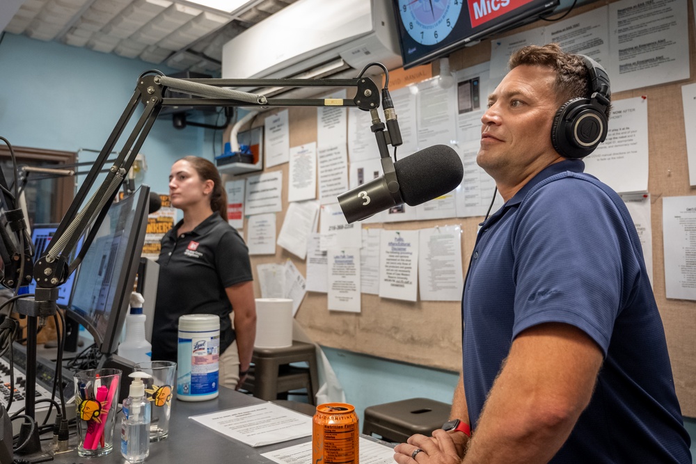 WRUW-FM Hosts Buffalo District DMMP Teammates Jen Brancho and Matthew Shanks