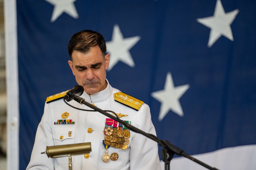 Commander, Navy Reserve Force Change of Command, Retirement Ceremony