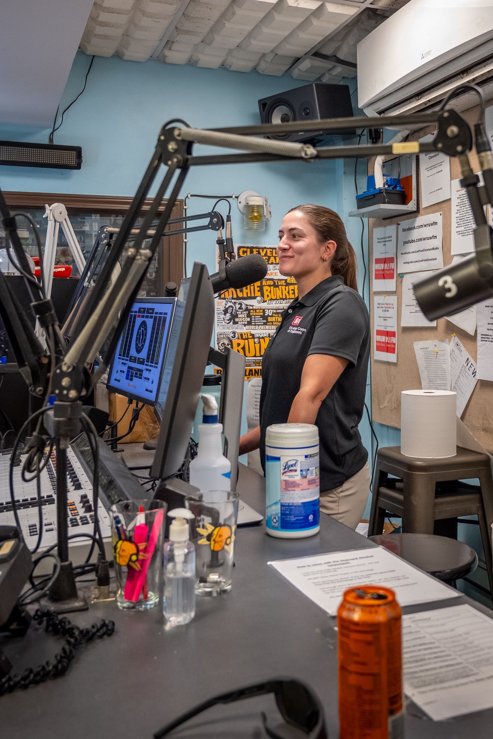 WRUW-FM Hosts Buffalo District DMMP Teammates Jen Brancho and Matt Shanks