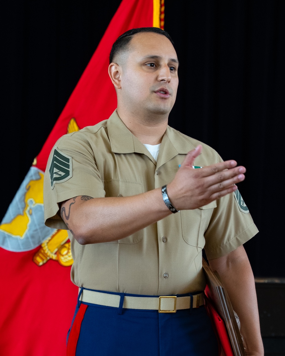 Staff Sgt. Kent Estrada Named 2024 Marine Corps League Reservist of the Year