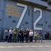 Abraham Lincoln hosts Swedish Defense Materiel Administration