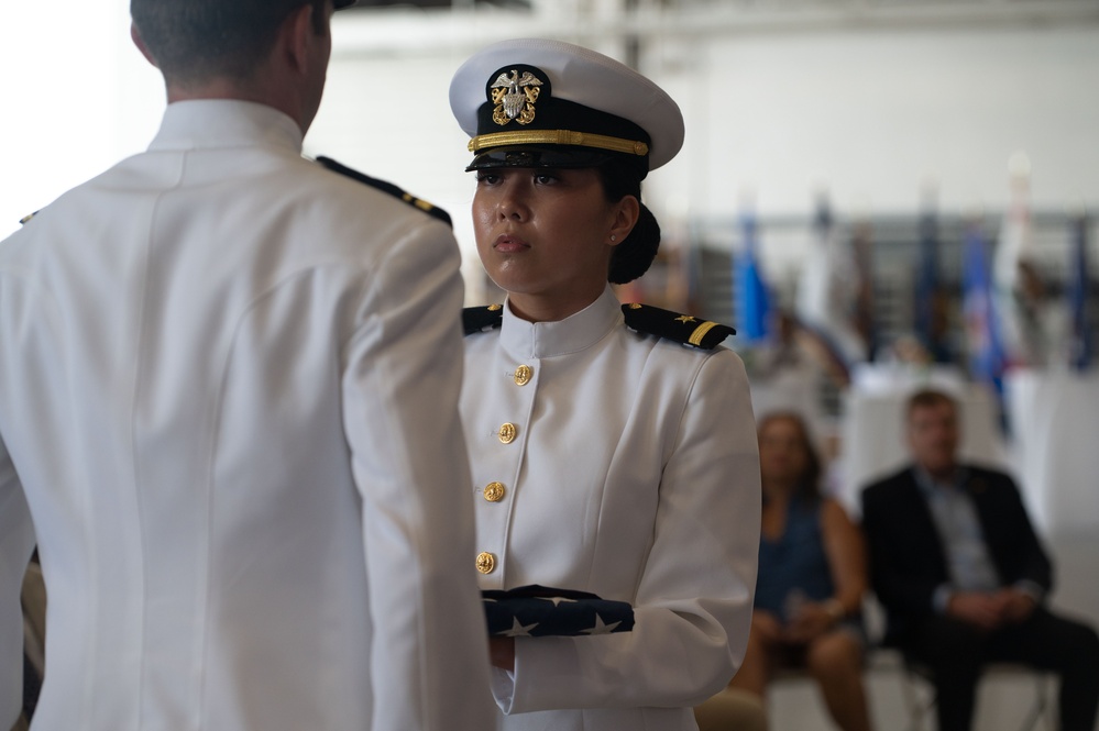 Commander, Navy Reserve Force Change of Command, Retirement Ceremony