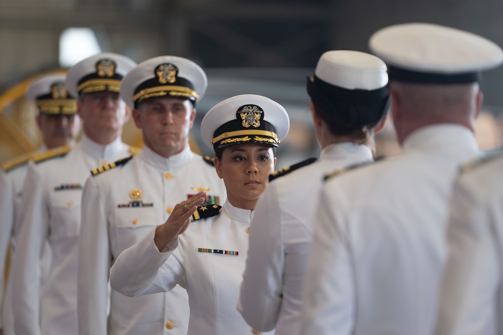 Commander, Navy Reserve Force Change of Command, Retirement Ceremony