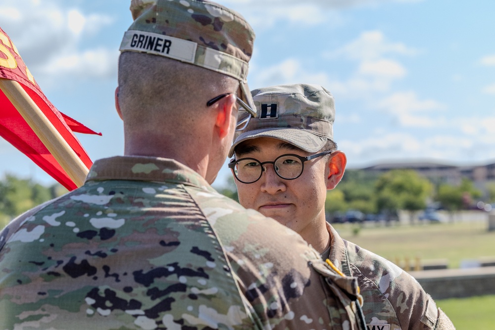 57th Transportation Battalion, 13th Armored Corps Sustainment Command hosts Change of Command